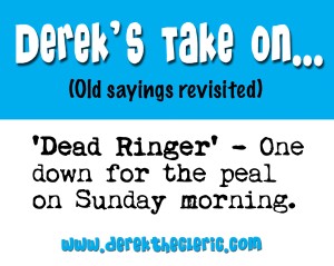 Derek's Take On….DEAD RINGER